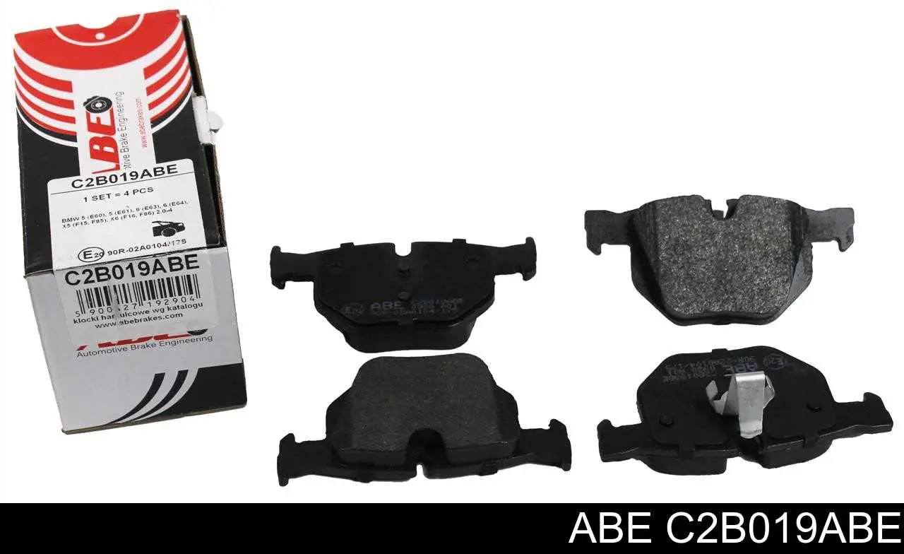 Колодки дисковые  ABE C2B019ABE цена, от 20.77 USD