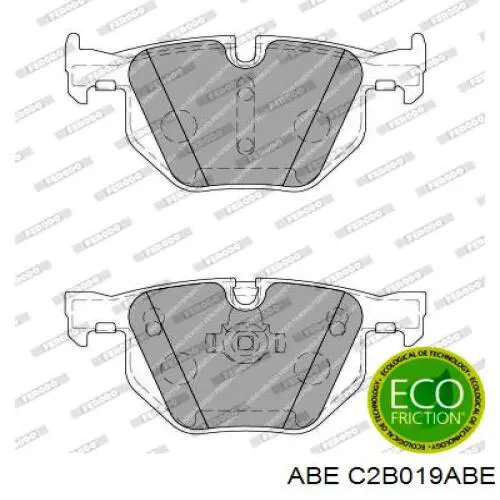 Задние тормозные колодки C2B019ABE ABE