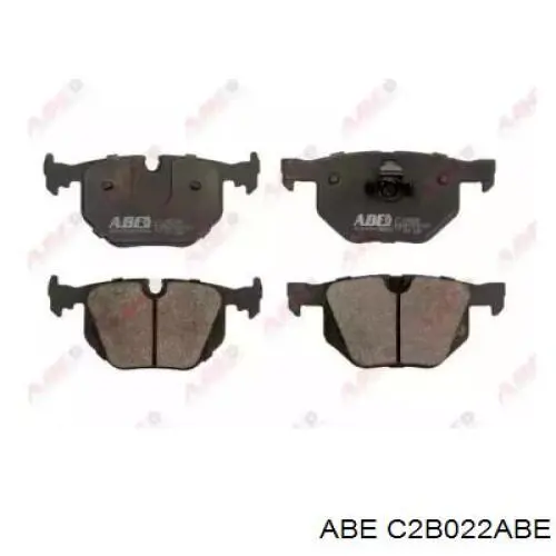 Задние дисковые колодки ABE C2B022ABE
