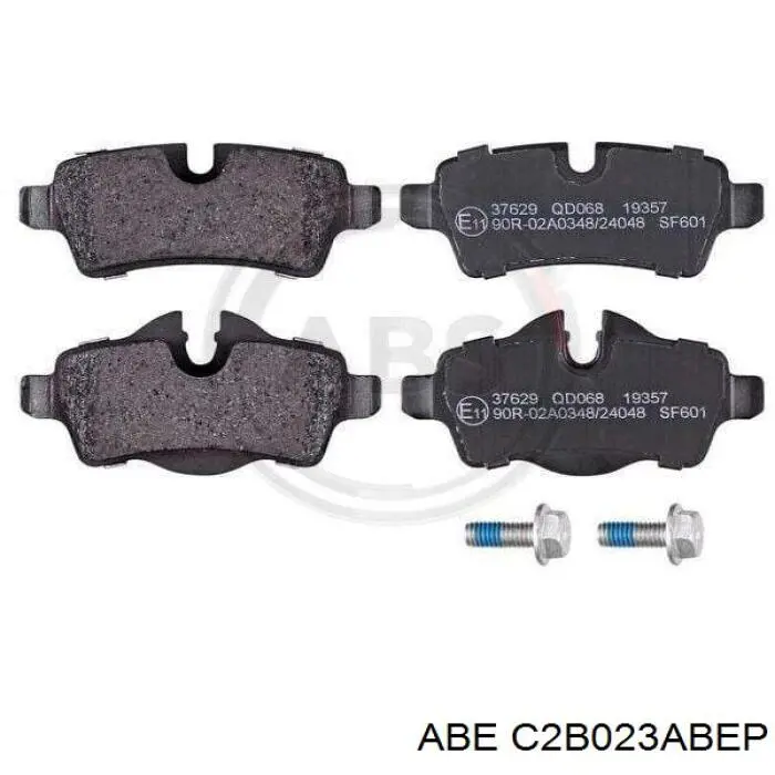 Pastillas de freno traseras C2B023ABEP ABE