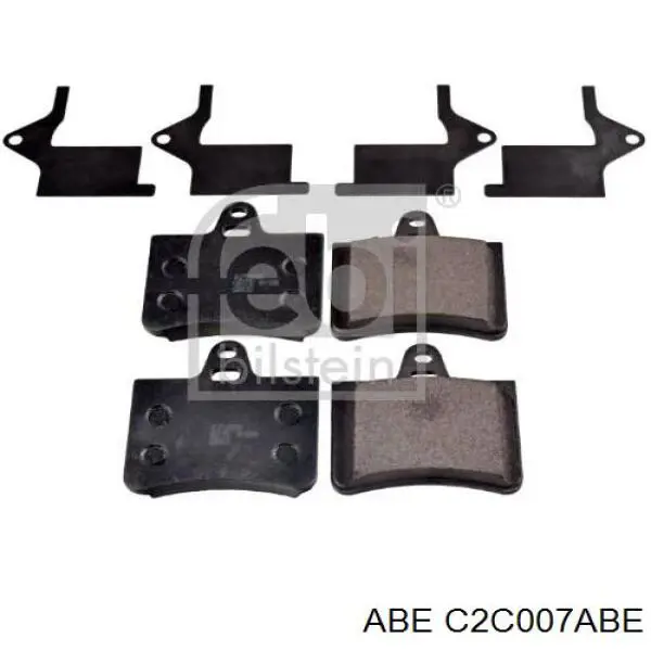 Колодки дисковые  ABE C2C007ABE цена, от 14.19 USD