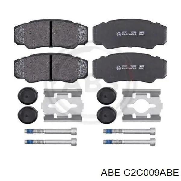 Колодки дисковые  ABE C2C009ABE цена, от 15.91 USD