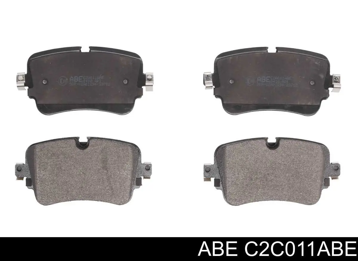 Купить C2C011ABE ABE Колодки тормозные задние, дисковые