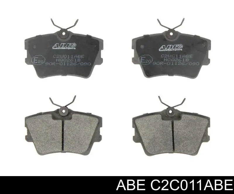 Задние дисковые колодки ABE C2C011ABE