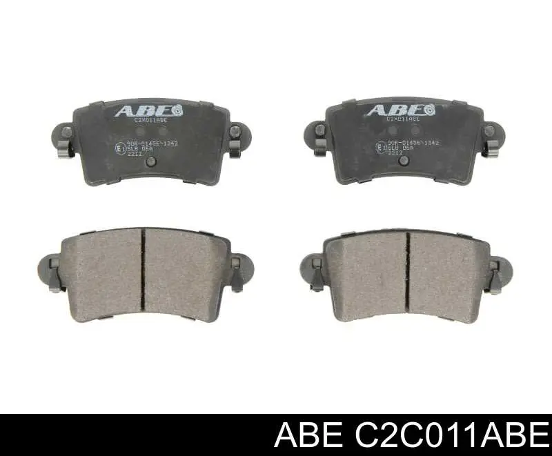 Задние тормозные колодки C2C011ABE ABE
