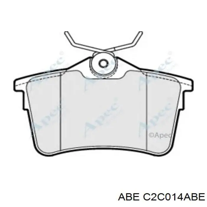 Задние дисковые колодки ABE C2C014ABE
