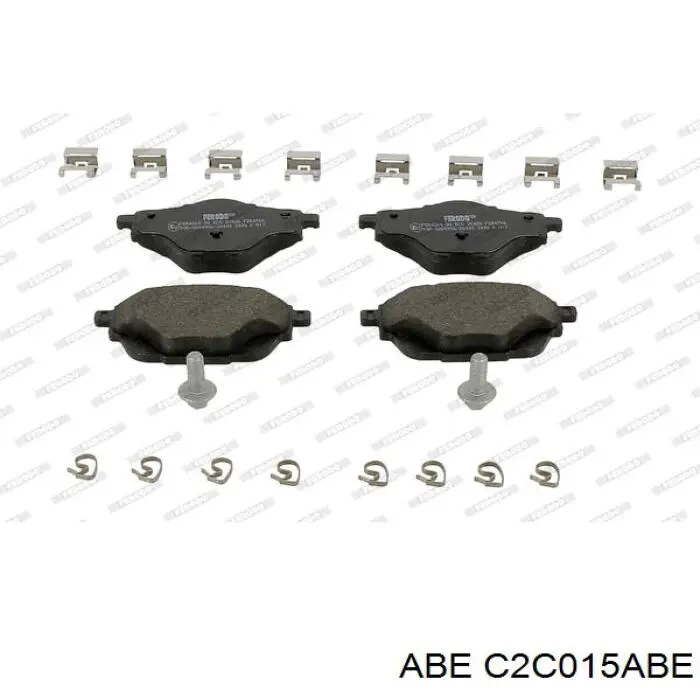 Колодки дисковые  ABE C2C015ABE цена, от 25.40 USD