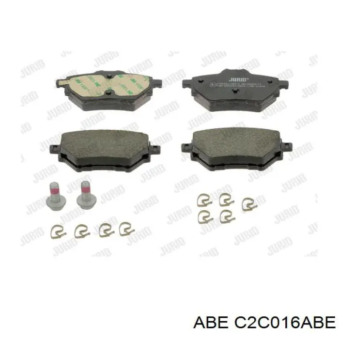 Колодки дисковые  ABE C2C016ABE цена, от 21.28 USD