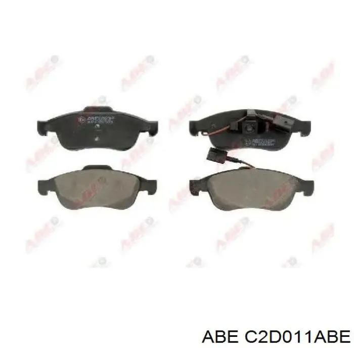 Задние тормозные колодки C2D011ABE ABE