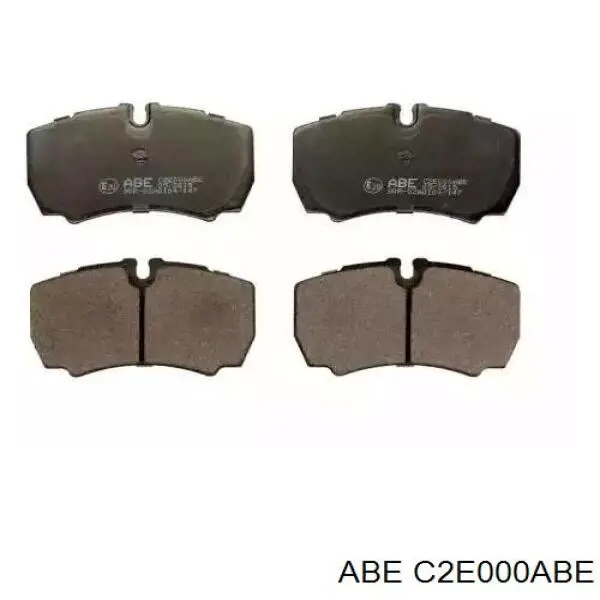C2E000ABE ABE колодки тормозные задние дисковые