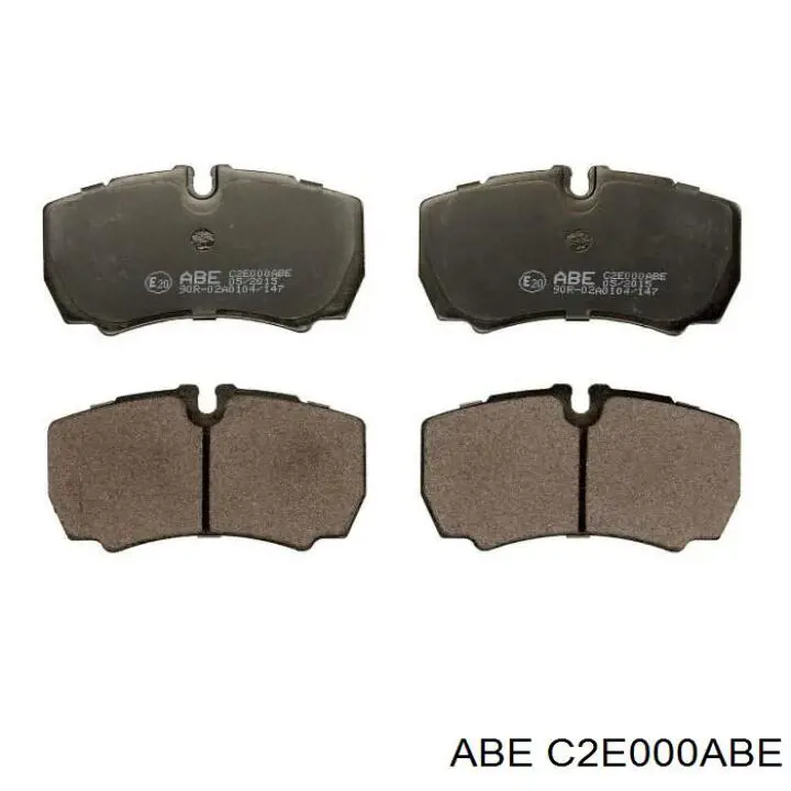 Колодки дисковые  ABE C2E000ABE цена, от 19.87 USD