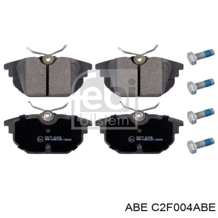 Колодки дисковые  ABE C2F004ABE цена, от 13.23 USD