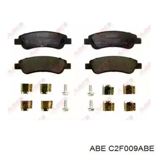 Задние дисковые колодки ABE C2F009ABE