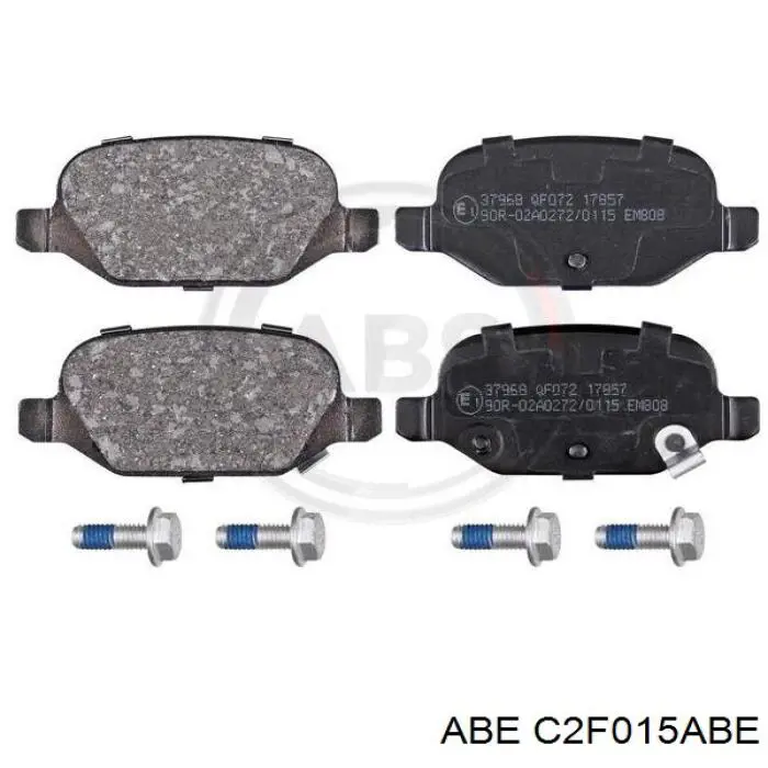 Колодки дисковые  ABE C2F015ABE цена, от 16.25 USD