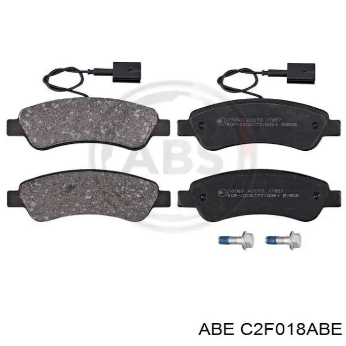 Колодки дисковые  ABE C2F018ABE цена, от 29.43 USD