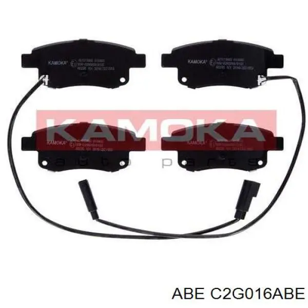 Колодки дисковые  ABE C2G016ABE цена, от 19.38 USD