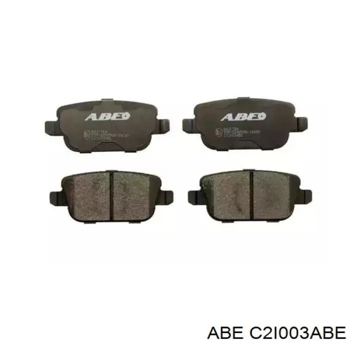 Задние тормозные колодки C2I003ABE ABE