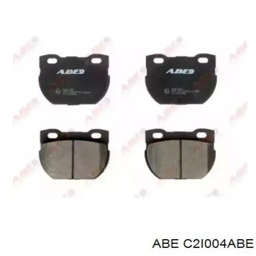 C2I004ABE ABE Колодки тормозные дисковые комплект
