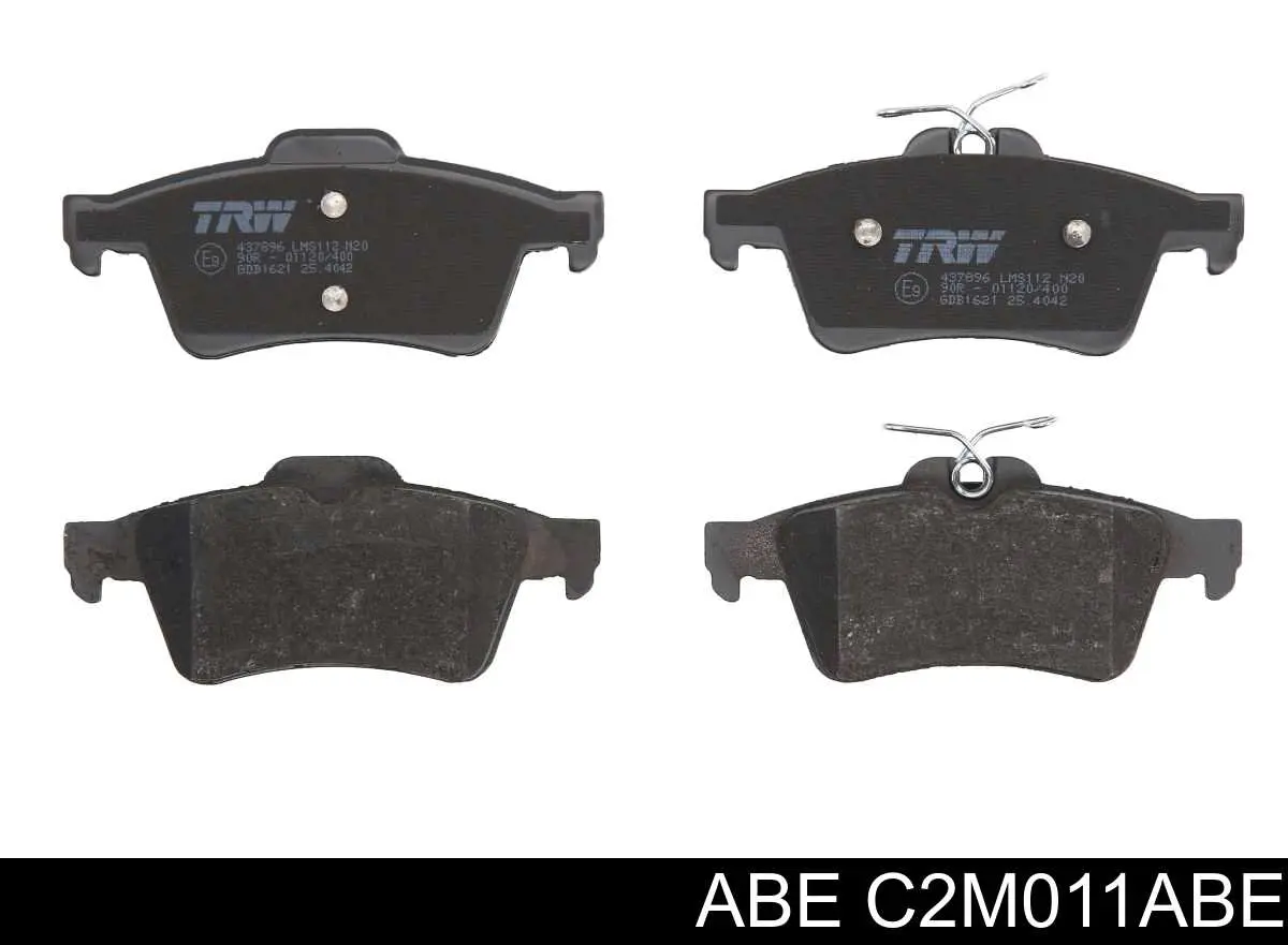 Колодки дисковые  ABE C2M011ABE цена, от 12.22 USD