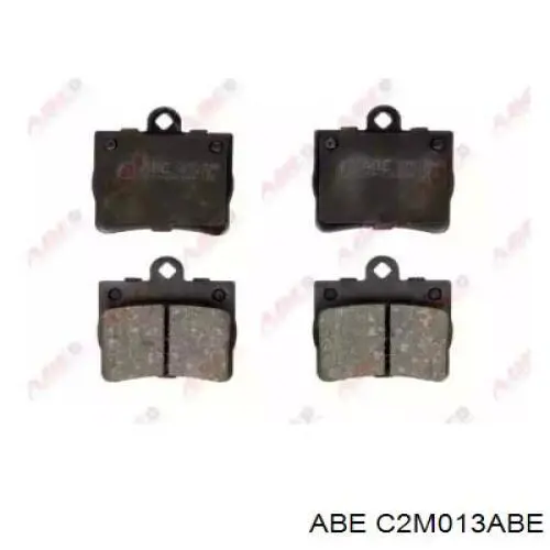 C2M013ABE ABE колодки тормозные задние дисковые