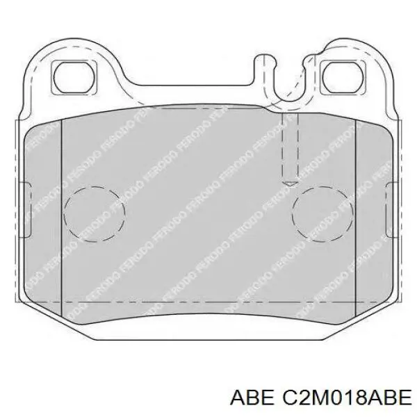 Задние дисковые колодки ABE C2M018ABE