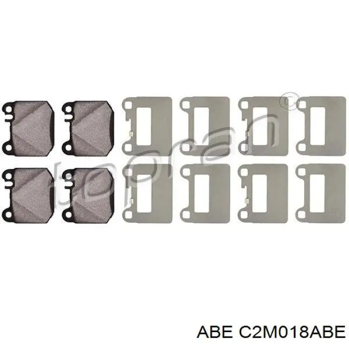 Колодки дисковые  ABE C2M018ABE цена, от 20.48 USD