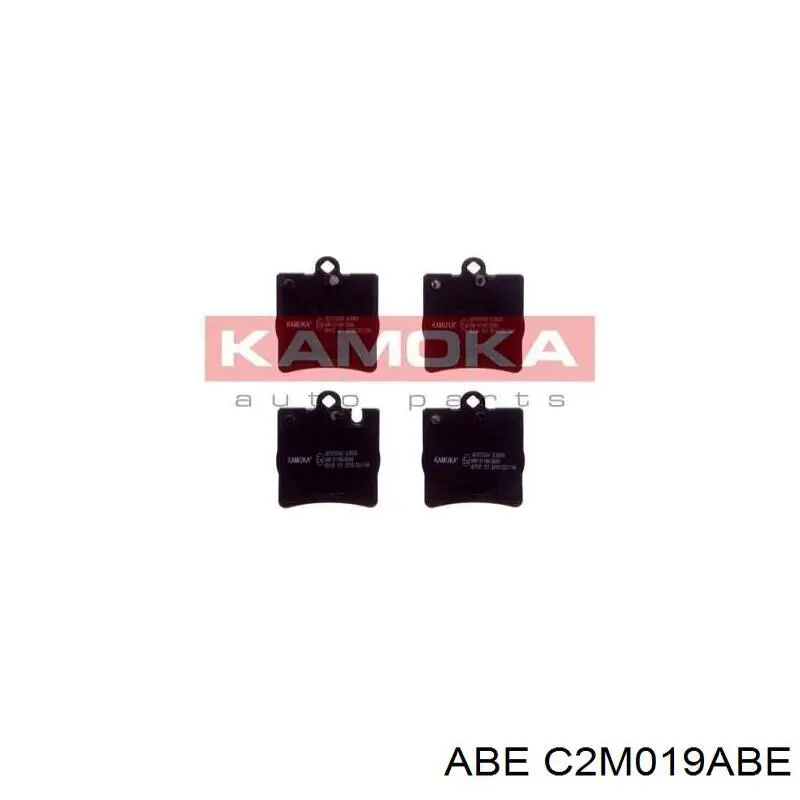 Задние тормозные колодки C2M019ABE ABE