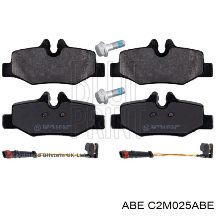 Колодки дисковые  ABE C2M025ABE цена, от 17.53 USD