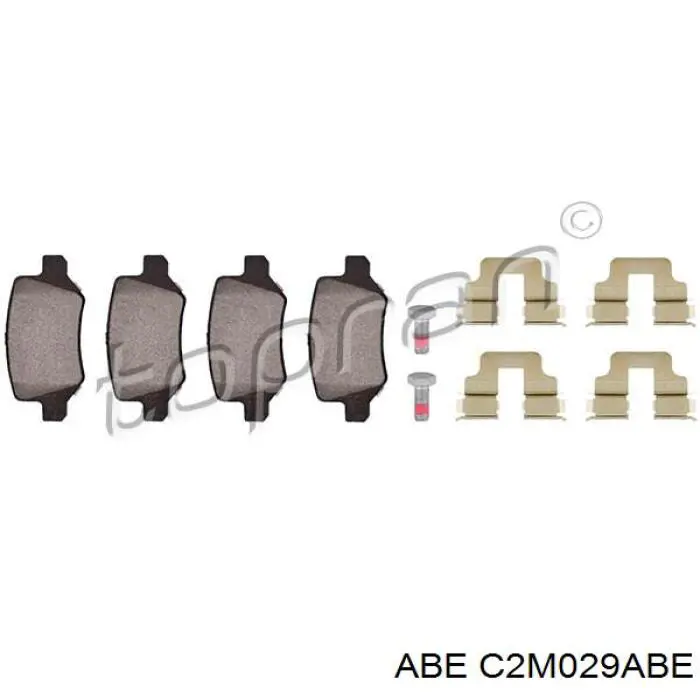 Колодки дисковые  ABE C2M029ABE цена, от 13.78 USD