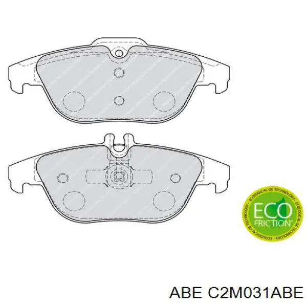 Купить C2M031ABE ABE Колодки тормозные задние, дисковые