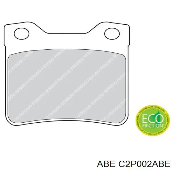 Колодки дисковые  ABE C2P002ABE цена, от 13.05 USD