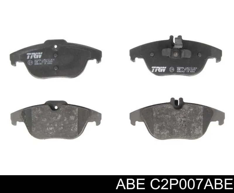 Колодки дисковые  ABE C2P007ABE цена, от 19.54 USD