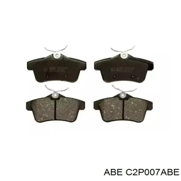 Колодки дисковые  ABE C2P007ABE цена, от 19.54 USD