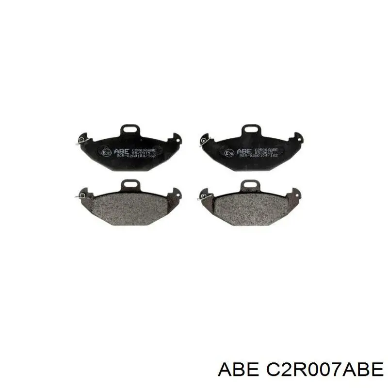 Задние тормозные колодки C2R007ABE ABE