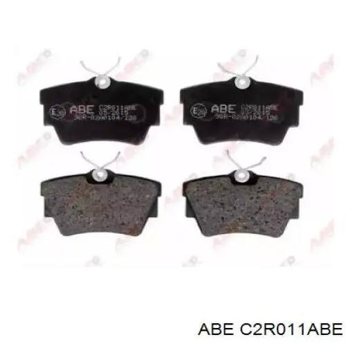 Купить C2R011ABE ABE Колодки тормозные задние, дисковые