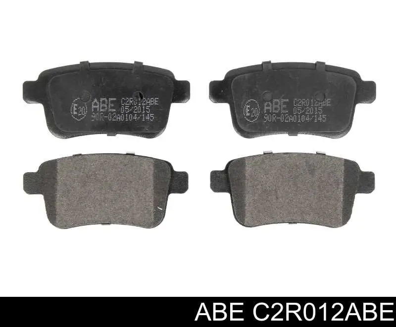 Задние тормозные колодки C2R012ABE ABE