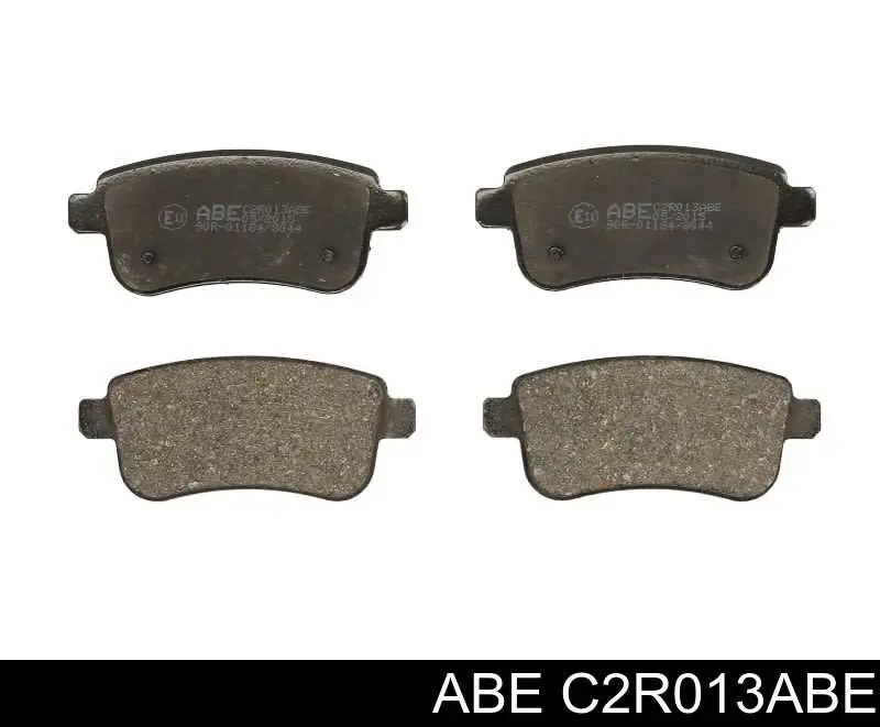 Купить C2R013ABE ABE Колодки тормозные задние, дисковые