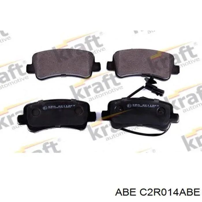Задние дисковые колодки ABE C2R014ABE