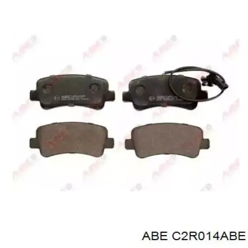 C2R014ABE ABE Колодки тормозные дисковые комплект