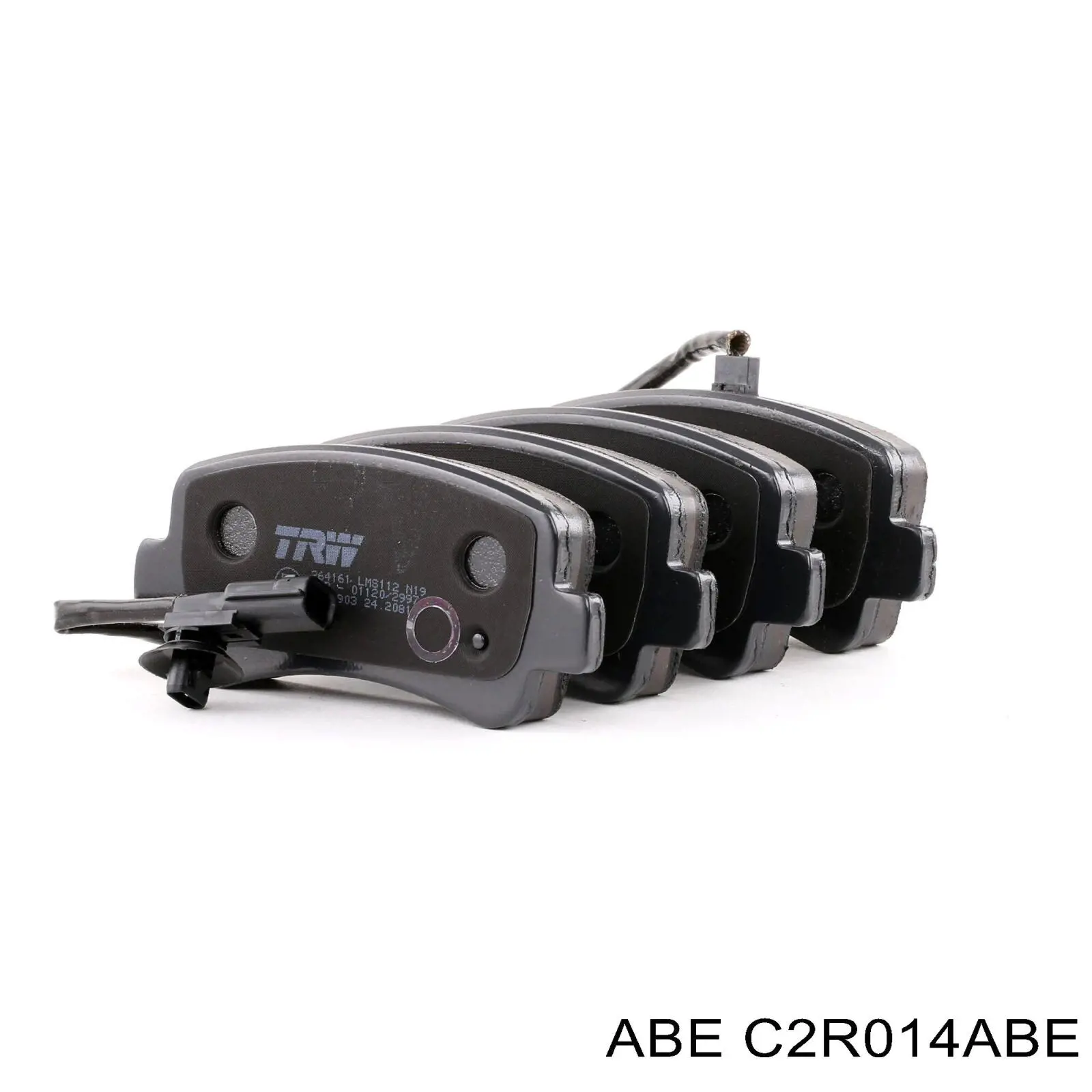 Купить C2R014ABE ABE Колодки тормозные задние, дисковые