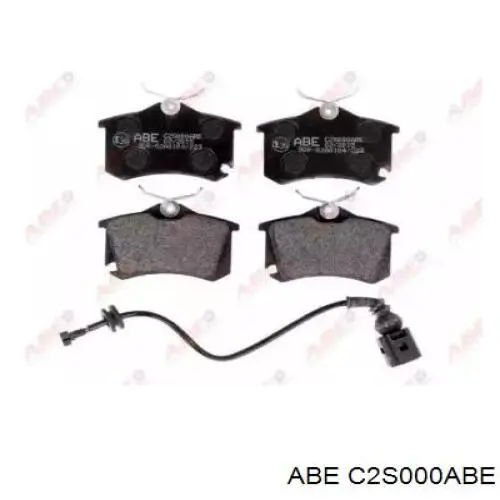 Задние тормозные колодки C2S000ABE ABE