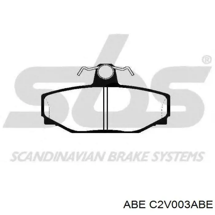 Задние тормозные колодки C2V003ABE ABE