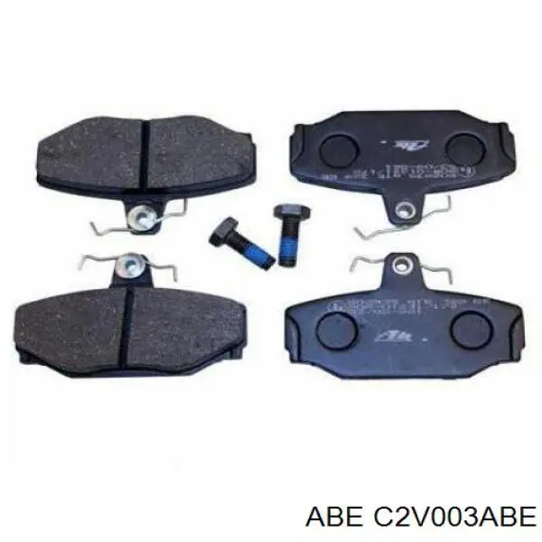 Купить C2V003ABE ABE Колодки тормозные задние, дисковые