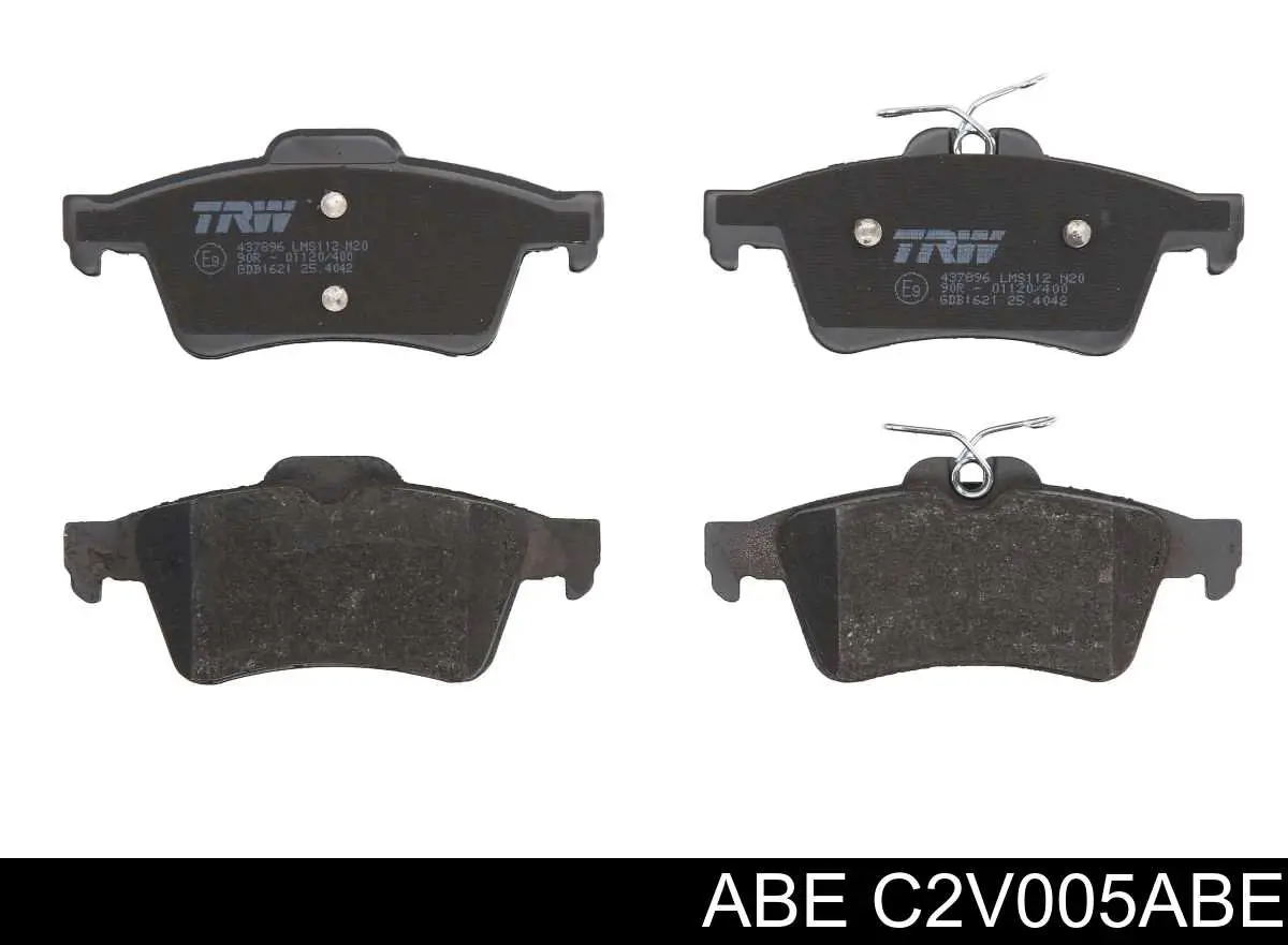 Задние дисковые колодки ABE C2V005ABE