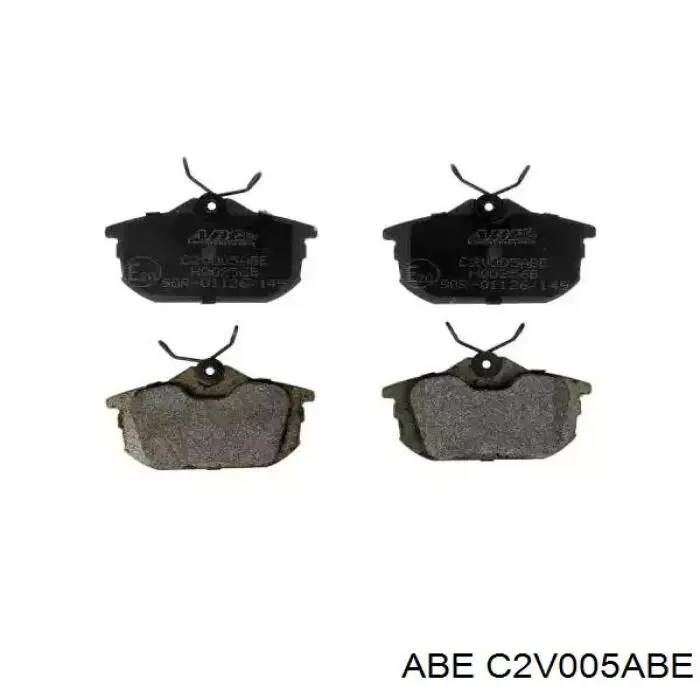 Колодки дисковые  ABE C2V005ABE цена, от 14.43 USD