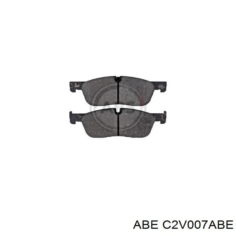 Купить C2V007ABE ABE Колодки тормозные задние, дисковые