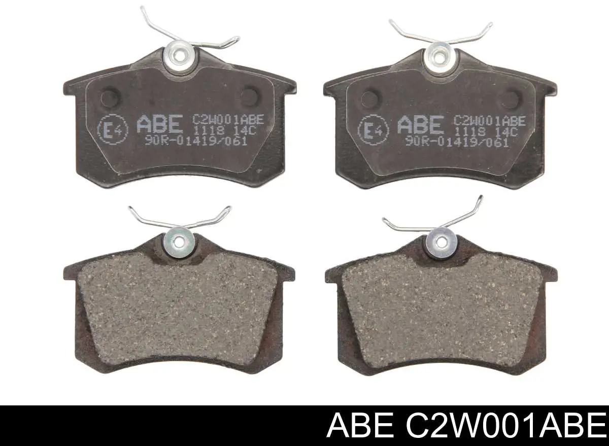 Колодки дисковые  ABE C2W001ABE цена, от 12.19 USD