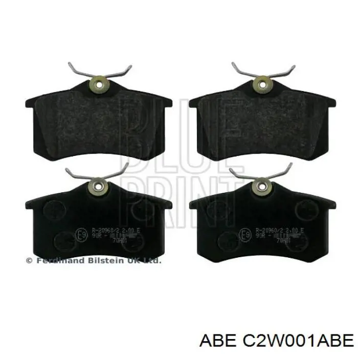 Задние дисковые колодки ABE C2W001ABE