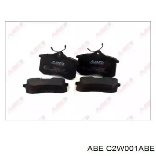Колодки дисковые  ABE C2W001ABE цена, от 12.19 USD