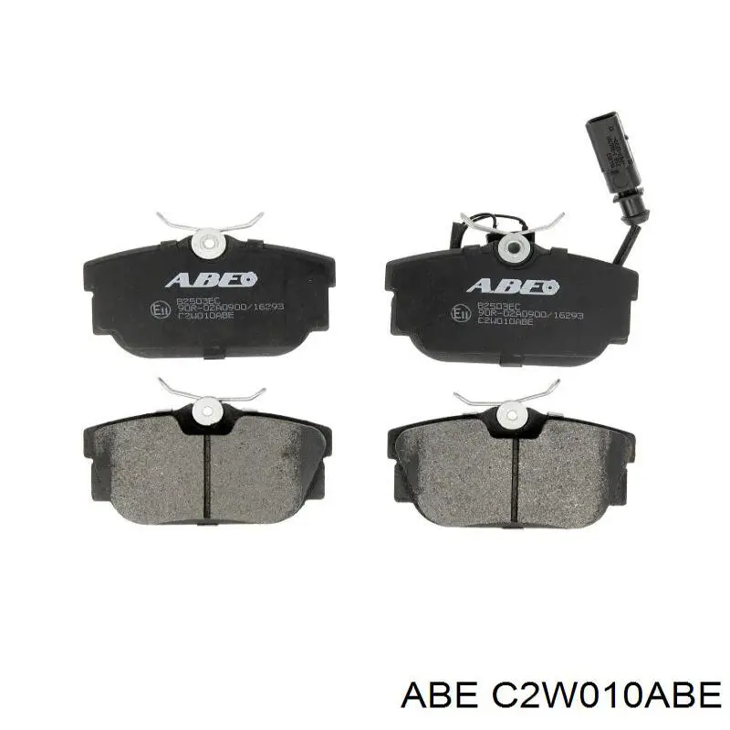 Колодки дисковые  ABE C2W010ABE цена, от 18.64 USD